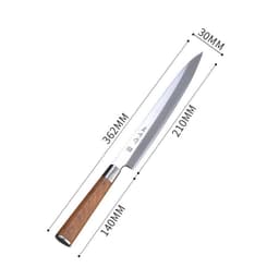 image-Damascus Steel Knife Sashimi Knife Cooking Knife