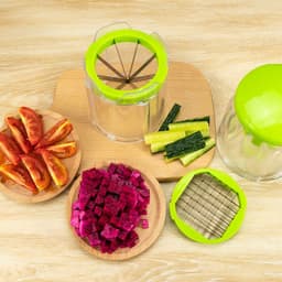 image-Multifunctional Kitchen Fruit And Vegetable Stainless Steel Blade Slicer