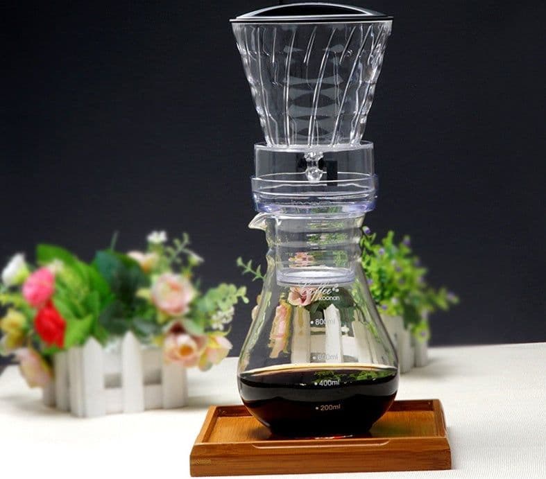 image-Ice Drip Coffee Pot Ice Drip Pot Drip Type Ice Brew Coffee Machine Coffee Utensils 800ml