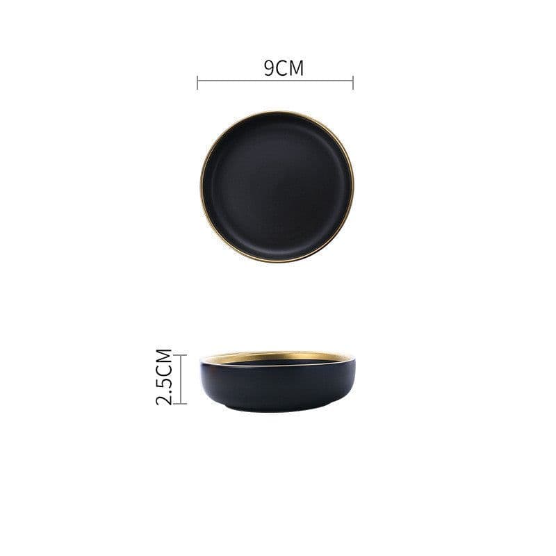 image-Big Soup Bowl Rice Bowl About Household Ceramic Plate
