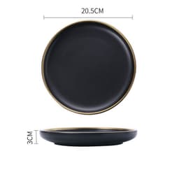 image-Big Soup Bowl Rice Bowl About Household Ceramic Plate