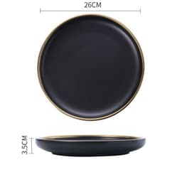 image-Big Soup Bowl Rice Bowl About Household Ceramic Plate