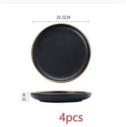 image-Big Soup Bowl Rice Bowl About Household Ceramic Plate
