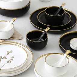image-Big Soup Bowl Rice Bowl About Household Ceramic Plate
