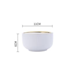 image-Big Soup Bowl Rice Bowl About Household Ceramic Plate