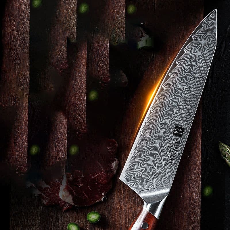 image-Chef's Knife Western Cooking Knife Meat Cleaver Kitchen Knives Household