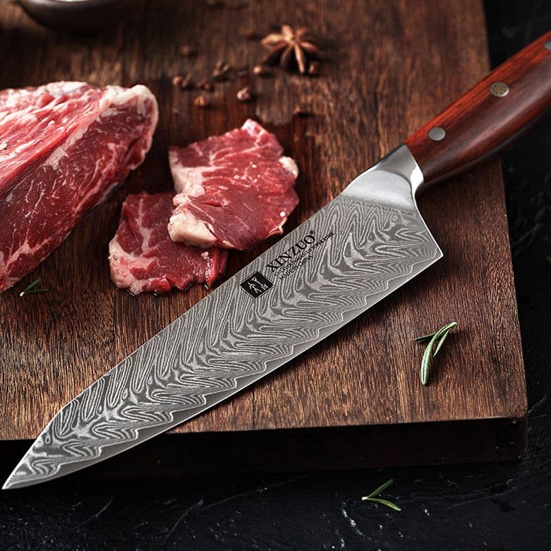 image-Chef's Knife Western Cooking Knife Meat Cleaver Kitchen Knives Household
