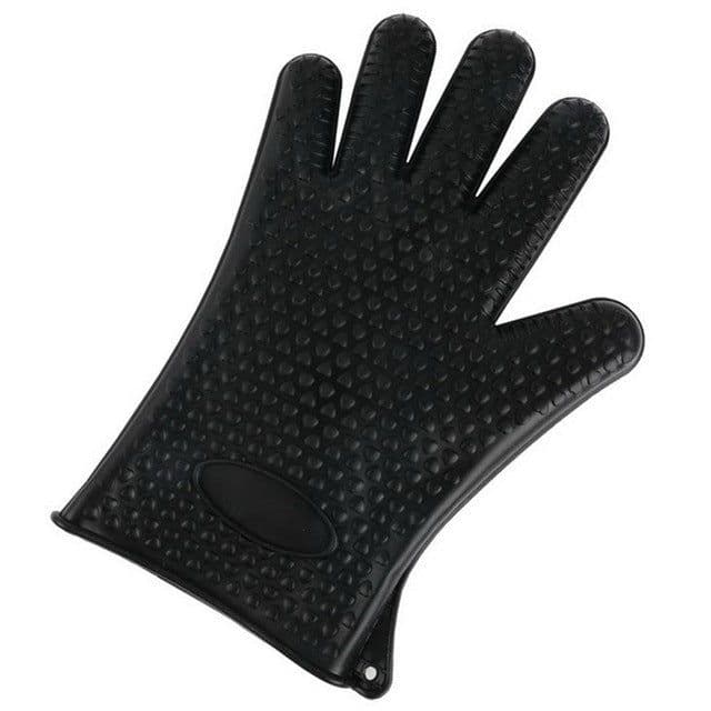 image-Kitchen Gloves Microwave Oven Heat Insulation High Temperature Resistant Thickening Anti-Scalding Baking Silicone