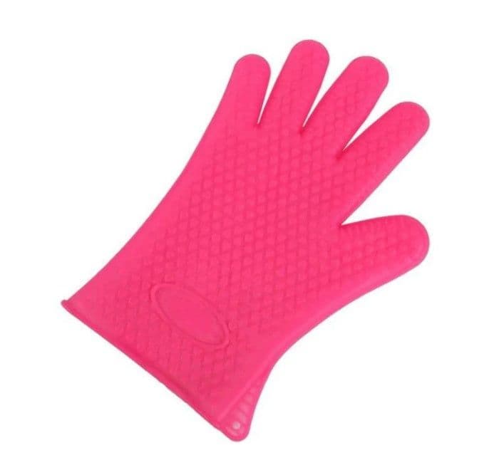 image-Kitchen Gloves Microwave Oven Heat Insulation High Temperature Resistant Thickening Anti-Scalding Baking Silicone