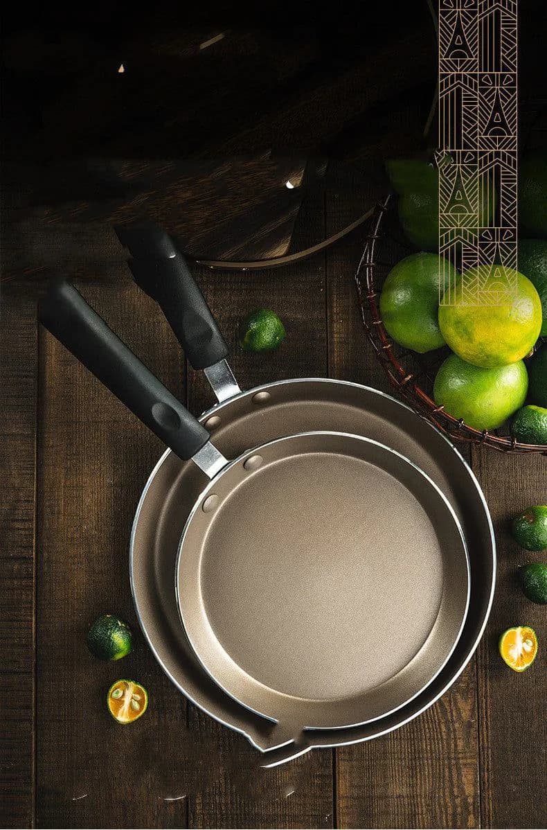 image-French Baker Melaleuca Pan Pancake Pan Non-Stick Pan Melaleuca Cake Flat-Bottom Non-Stick Pan Frying Pan Small Pan