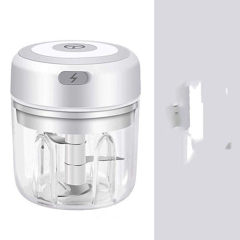 image-Mini Electric Garlic Chopper USB Charging Ginger Masher Machine Sturdy Durable Chili Vegetable Crusher Kitchen Tool