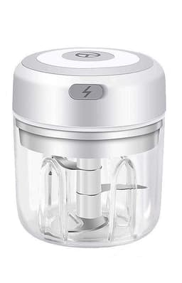 image-Mini Electric Garlic Chopper USB Charging Ginger Masher Machine Sturdy Durable Chili Vegetable Crusher Kitchen Tool