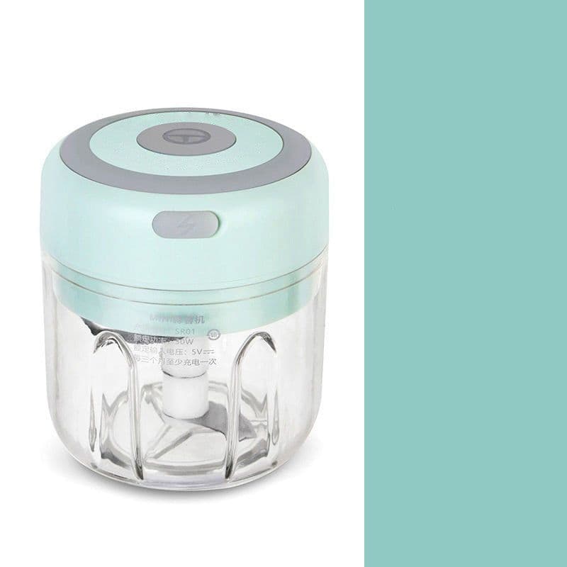 image-Mini Electric Garlic Chopper USB Charging Ginger Masher Machine Sturdy Durable Chili Vegetable Crusher Kitchen Tool