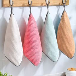 image-Kitchen Non-stick Oil Thickened Absorbent Rag Dish Towel