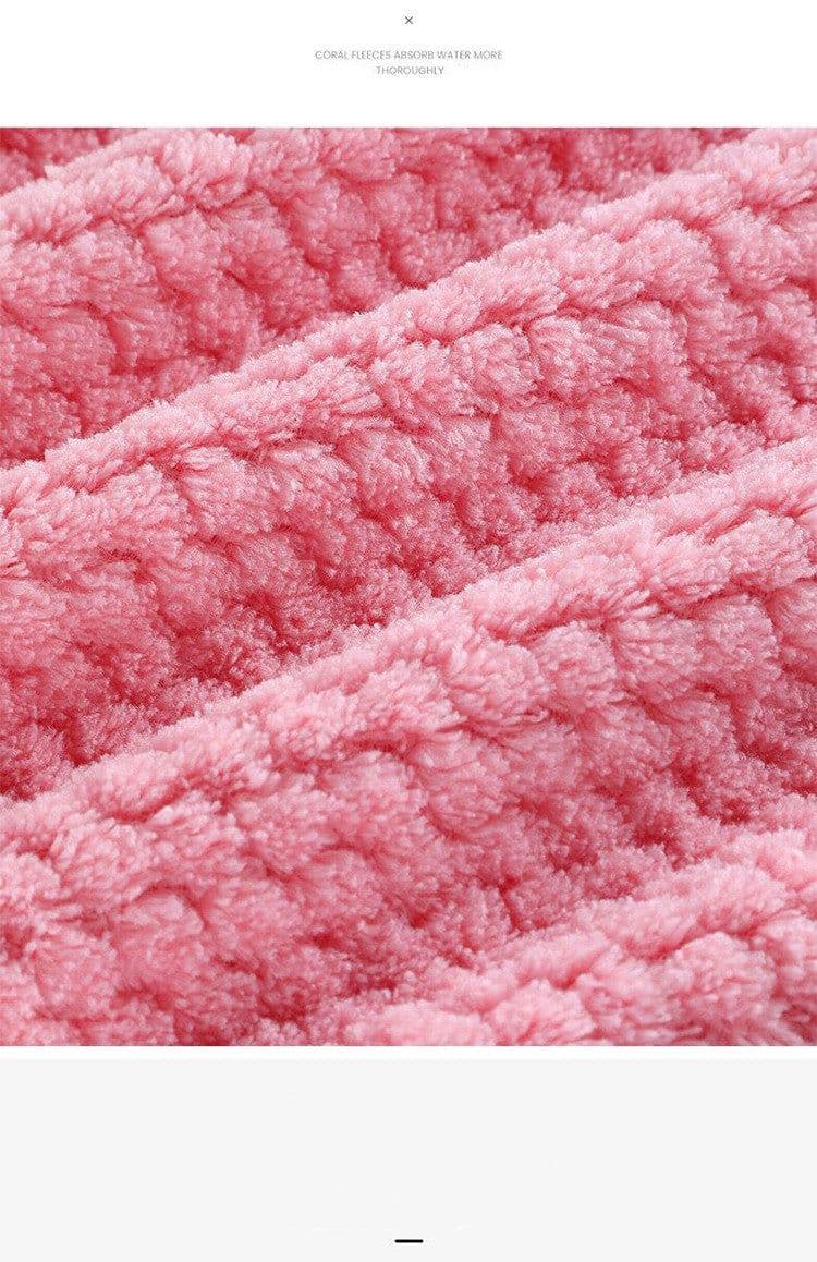 image-Kitchen Non-stick Oil Thickened Absorbent Rag Dish Towel