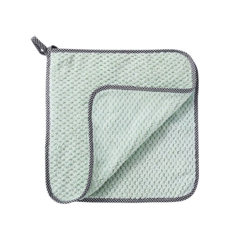 image-Kitchen Non-stick Oil Thickened Absorbent Rag Dish Towel