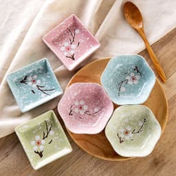 image-Ceramic Plate Seasoning Sauce Dish Snack Desser Plates Sushi Dishes Flavor Tray Kitchen Kid Bowl Tableware Saucer MOQ2