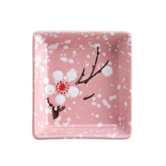 image-Ceramic Plate Seasoning Sauce Dish Snack Desser Plates Sushi Dishes Flavor Tray Kitchen Kid Bowl Tableware Saucer MOQ2