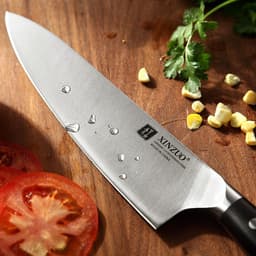 image-Chef Knife Western Style Ox Knife Stainless Steel Chef Cooking Knife Slicing Knife