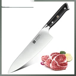image-Chef Knife Western Style Ox Knife Stainless Steel Chef Cooking Knife Slicing Knife