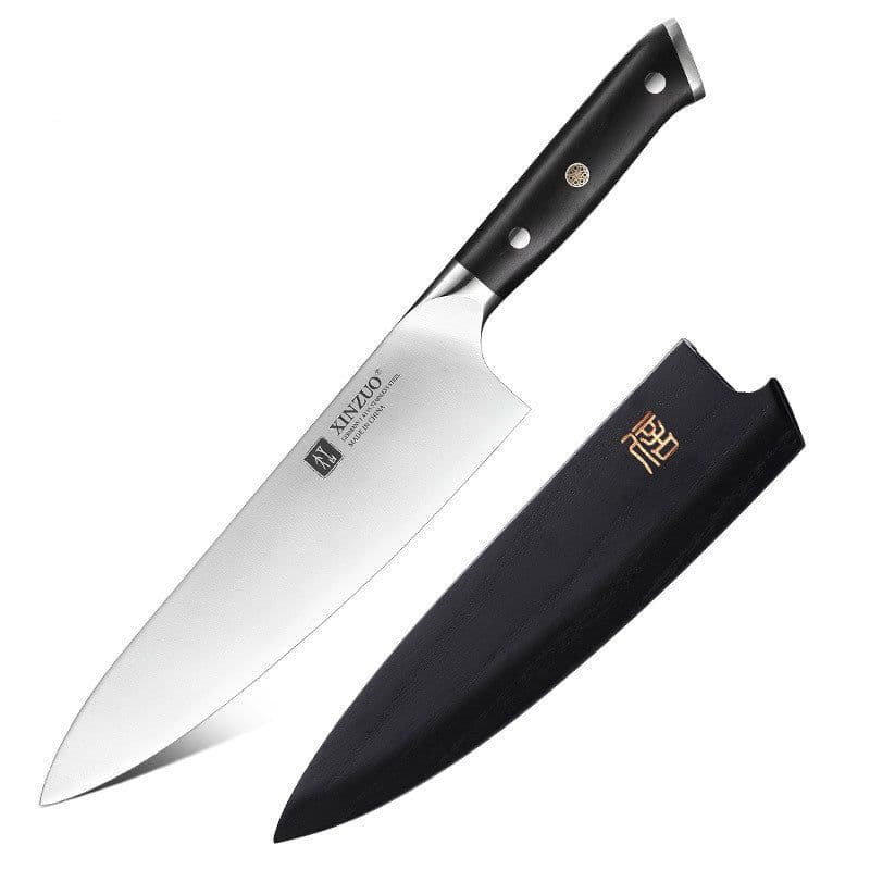image-Chef Knife Western Style Ox Knife Stainless Steel Chef Cooking Knife Slicing Knife