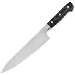 image-Sanding Texture Colored Wooden Handle Master Chef's Knife Slicing Knife Kitchen Knife Fruit Knife