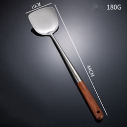 image-Note Stainless Steel Spatula Frying Spoon Frying Shovel