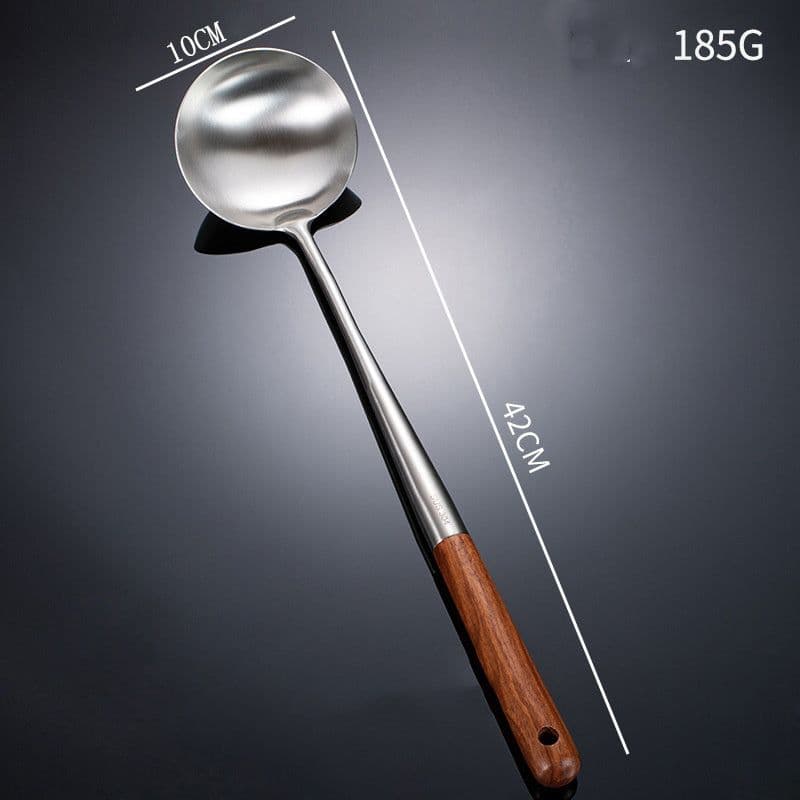 image-Note Stainless Steel Spatula Frying Spoon Frying Shovel