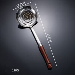 image-Note Stainless Steel Spatula Frying Spoon Frying Shovel