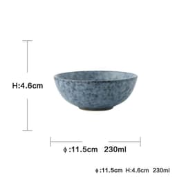 image-Ceramic Tableware Steak Plate Bowl Plate Rice Bowl