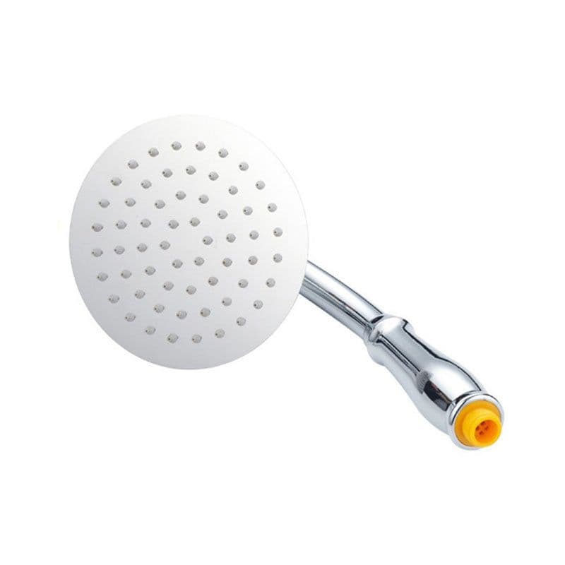 image-Shower Head 6inch Pressurized Hand-held Overhead Universal Shower Head Shower Set