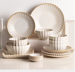 image-Nordic ceramic dishes dishes home dishes creative network red style steak Western plate breakfast tableware Qiong Yi