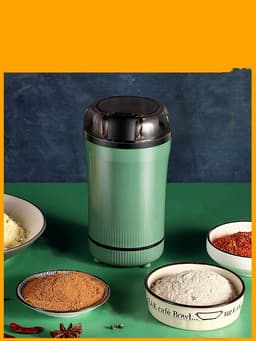 image-Small Grinder, Grain Grinder, Household Flour Milling MachineFine Milling Machine, Dry Grinding Coffee Grinder, And Beans