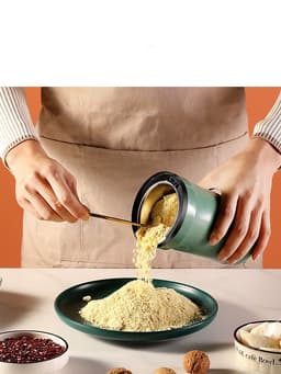 image-Small Grinder, Grain Grinder, Household Flour Milling MachineFine Milling Machine, Dry Grinding Coffee Grinder, And Beans