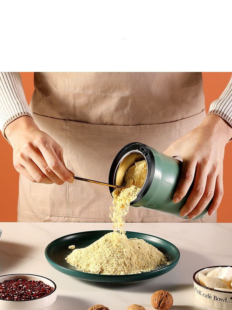 image-Small Grinder, Grain Grinder, Household Flour Milling MachineFine Milling Machine, Dry Grinding Coffee Grinder, And Beans