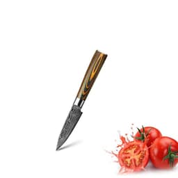 image-Mascus Knife Set, Laser Grain Stainless Steel Kitchen Knife, 6-piece Set