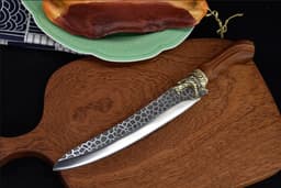 image-Bone Picking Knife Kitchen Knife Hand Forging Knife Edge Slaughtering Knife Chef Knife Bone Picking Knife