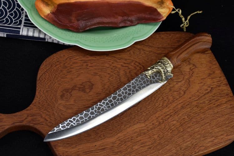 image-Bone Picking Knife Kitchen Knife Hand Forging Knife Edge Slaughtering Knife Chef Knife Bone Picking Knife