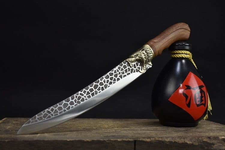 image-Bone Picking Knife Kitchen Knife Hand Forging Knife Edge Slaughtering Knife Chef Knife Bone Picking Knife