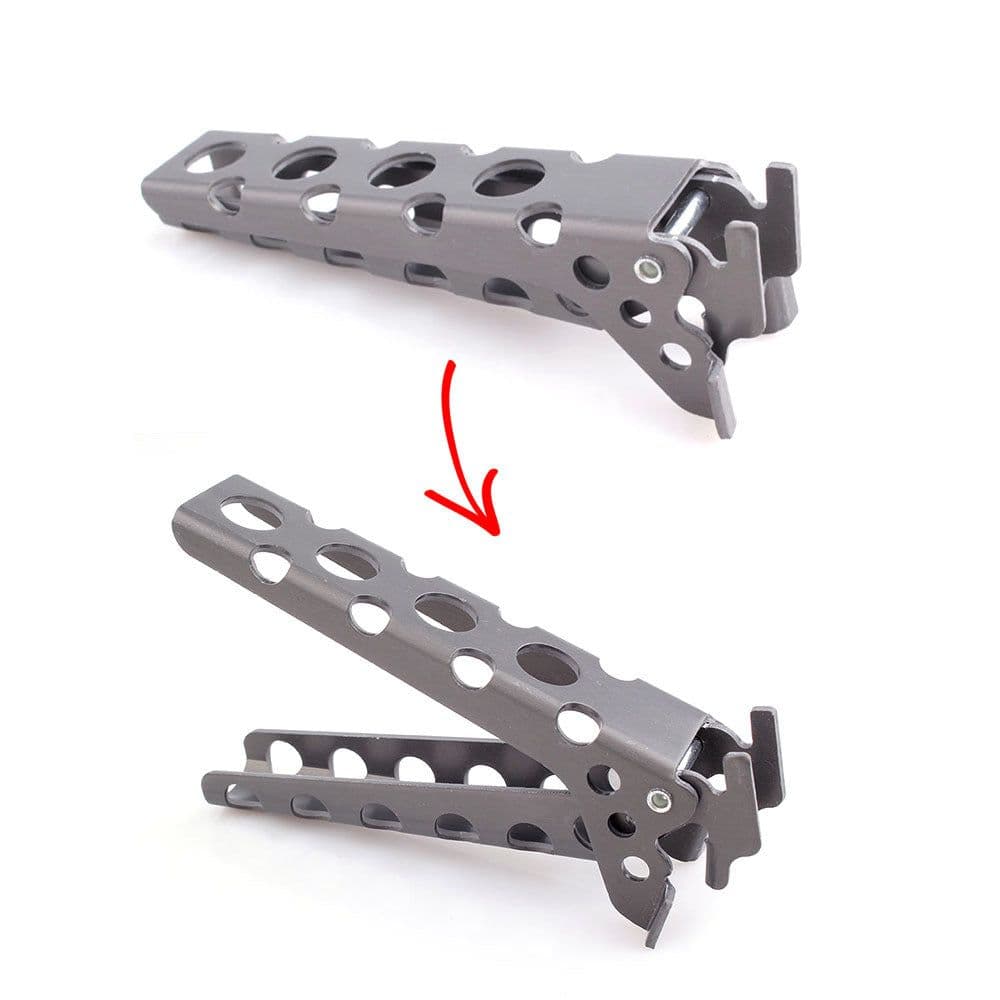 image-Outdoor Camping Pot Accessories Aluminum Alloy Anti-scalding And Non-slip Pot Clip Pot Tongs Camping Pot Pot Clip Frying Pan Clip