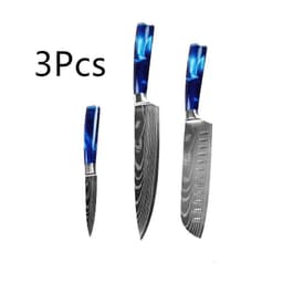 image-Kitchen Multi-purpose Resin Handle Knife Set