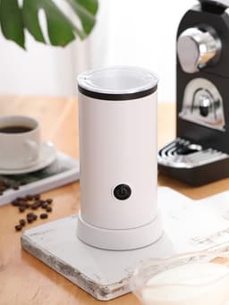 image-American Milk Frother Electric Milk Frother Household Automatic Frother