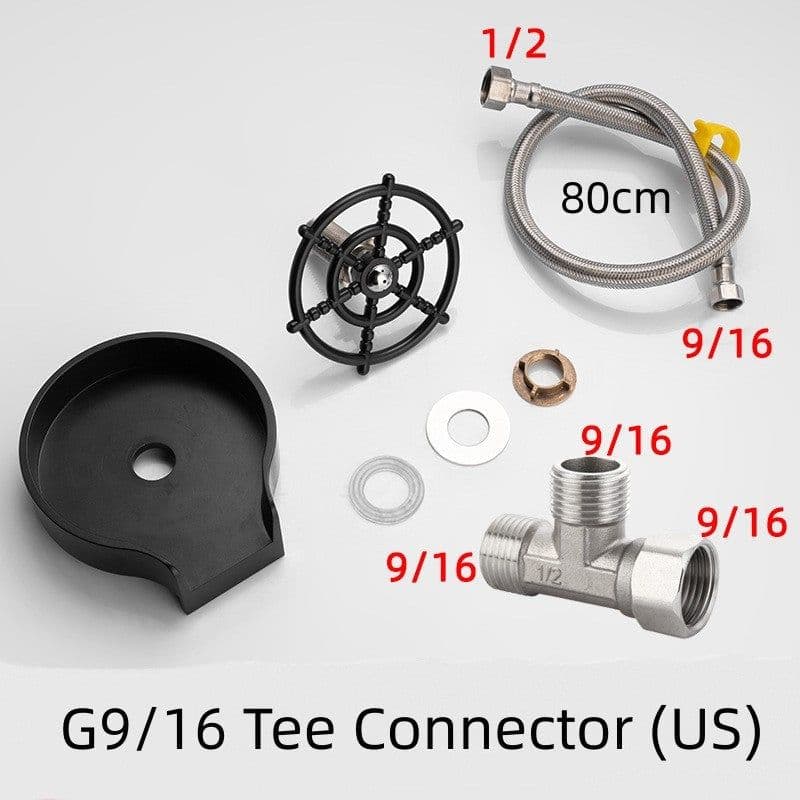 image-Bar Counter Cup Washer Sink High-pressure Spray Automatic Faucet Coffee Pitcher Wash Cup Tool Kitchen