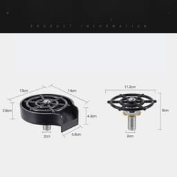 image-Bar Counter Cup Washer Sink High-pressure Spray Automatic Faucet Coffee Pitcher Wash Cup Tool Kitchen