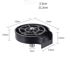 image-Bar Counter Cup Washer Sink High-pressure Spray Automatic Faucet Coffee Pitcher Wash Cup Tool Kitchen