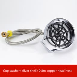 image-Bar Counter Cup Washer Sink High-pressure Spray Automatic Faucet Coffee Pitcher Wash Cup Tool Kitchen