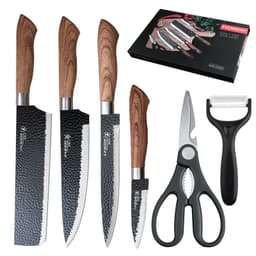 image-Stainless Steel Black Blade Gift Set Knife Kitchen Knives