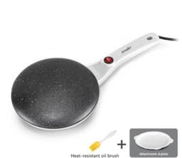 image-Breakfast Crepe Maker Spherical Non-stick Baking Pan, One Stick, Two Flips