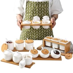 image-Seasoning Jar Seasoning Bottle Salt Monosodium Glutamate Seasoning Box Set Household
