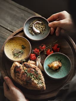 image-Retro Style Creative Ceramic Tableware Household Restaurant Clay Dishes Dishes Rice Bowls Sauces Dessert Dishes Flavor Dishes